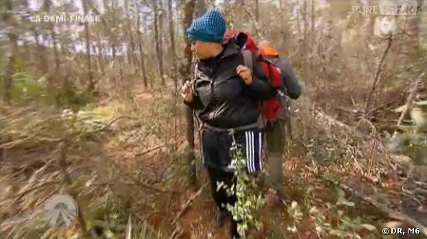Pékin Express 2013 : Salim et Linda prêts pour le trek dos à dos.