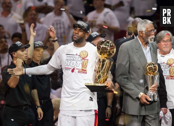 LeBron James de Miami Heat, MVP des finals NBA
