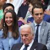 Pippa Middleton et son frère James en duo pour le 1er jour de Wimbledon 2013, lundi 24 juin