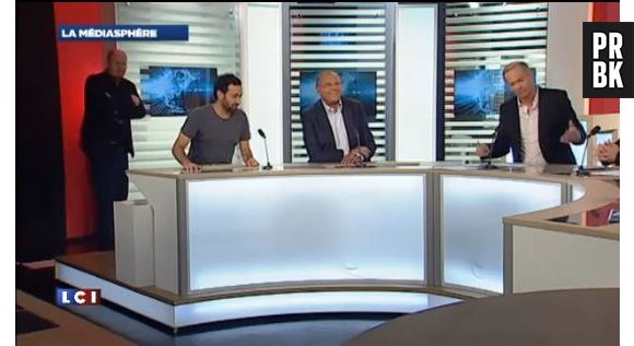 Cyril Hanouna et les chroniqueurs de TPMP, invités de la Médiasphère sur LCI/TF1
