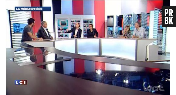Cyril Hanouna et les chroniqueurs de TPMP, invités de la Médiasphère sur LCI/TF1