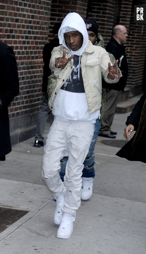 A$AP Rocky n'est pas toujours en mode "peace and love"