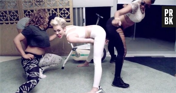 Miley Cyrus sort son sex-appeal pour le clip de We Can't Stop