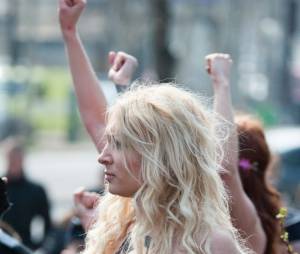 Inna Shevchenko, chef de file des Femen vient d'obtenir l'asile politique en France