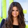 Selena Gomez, égérie souriante d'Adidas NEO, mardi 9 juillet 2013 à Berlin