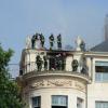 L'hôtel Lambert a pris feu à Paris entre la nuit du mardi 9 juillet et mercredi 10 juillet 2013