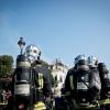 L'hôtel Lambert a pris feu à Paris entre la nuit du mardi 9 juillet et mercredi 10 juillet 2013