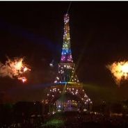 Feu d&#039;artifice du 14 juillet 2013 à Paris : clin d&#039;oeil au mariage pour tous ?