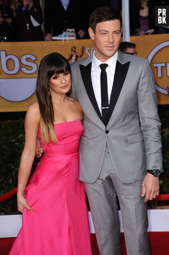 Lea Michele et Cory Monteith aux SAG Awards 2013