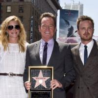 Bryan Cranston : la star de Breaking Bad a reçu son étoile sur le Walk of Fame