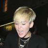 Miley Cyrus énervée à Londres le 20 juillet 2013