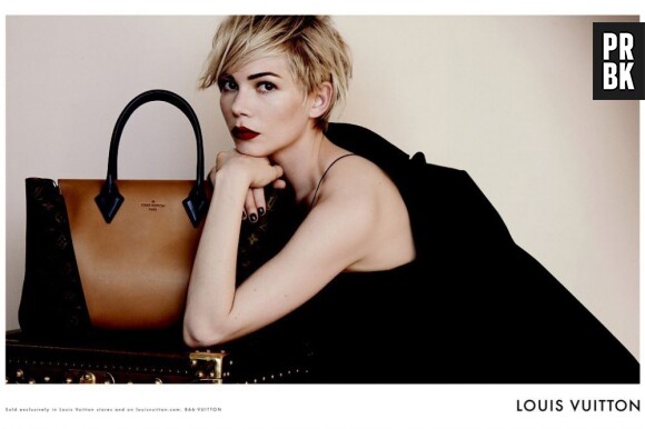 Les égéries de sacs à main : Michelle Williams pour Louis Vuitton