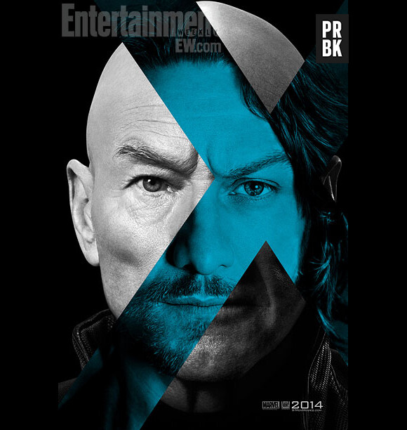 X-Men Days of Future Past : James McAvoy et Patrick Stewart