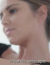 Cheryl Cole sans maquillage pour la pub de L'Oréal Paris.