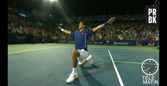 Novak Djokovic danse sur Get Lucky des Daft Punk