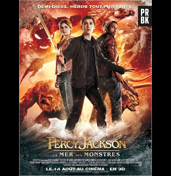 Percy Jackson - la Mer des Monstres sort ce mercredi 14 août 2013