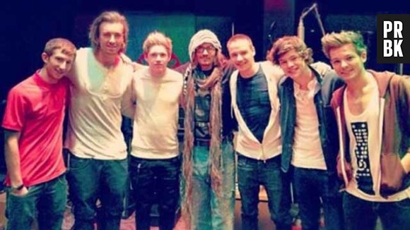 One Direction : ils ont passé une folle soirée chez Johnny Depp à Los Angeles