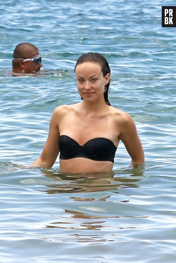 Olivia Wilde en vacances à Hawaii en mai 2013