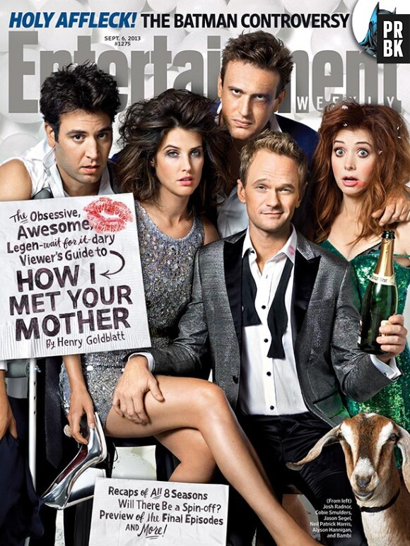How I Met Your Mother saison 9 : les acteurs en couverture de EW