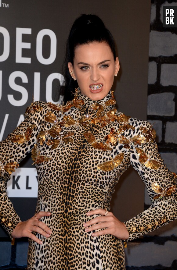Katy Perry : sauvage pendant les MTV VMA 2013, le 25 août 2013, à New York