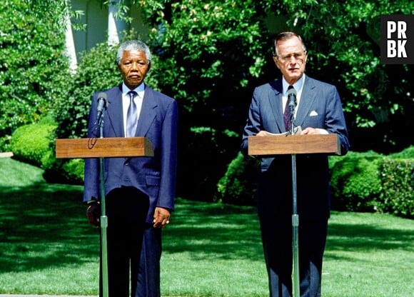 George Bush Père a annoncé par erreur la mort de Nelson Mandela