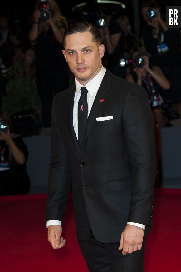 Tom Hardy à la première du film Locke à l'occasion du Festival International du Film de Venise le 2 septembre 2013