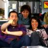 Gad Elmaleh, Florence Foresti et Elie Semoun réunis dans un sketch, extrait de la pastille humoristique "La télé commande"