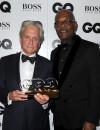 Michael Douglas et Samuel L. Jackson aux GQ Men of the Year Awards 2013, le 3 septembre à Londres