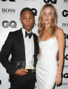 Pharrell Wiliams et  Rosie Huntington-Whiteley  aux GQ Men of the Year Awards 2013, le 3 septembre à Londres