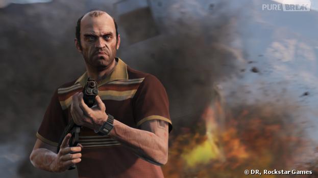 GTA 5 : Trevor, l'un des trois protagonistes du jeu