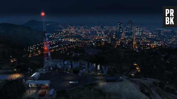 GTA 5 : Los Santos de nuit, un panorama magnifique