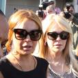 Lindsay Lohan : sa maman en état d'arrestation à New York.