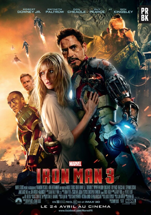 Iron Man 3 a rapporté 1,2 milliard de dollars