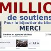Soutien au bijoutier de Nice : la page Facebook compte 1,6 millions de soutiens