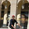 Hugh Jackman visite Paris à vélo le 25 septembre 2013