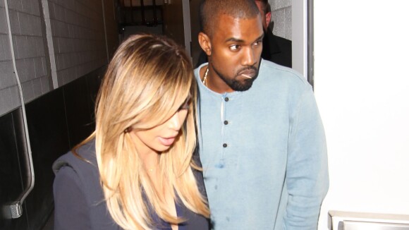Kim Kardashian et Kanye West : North les suit partout