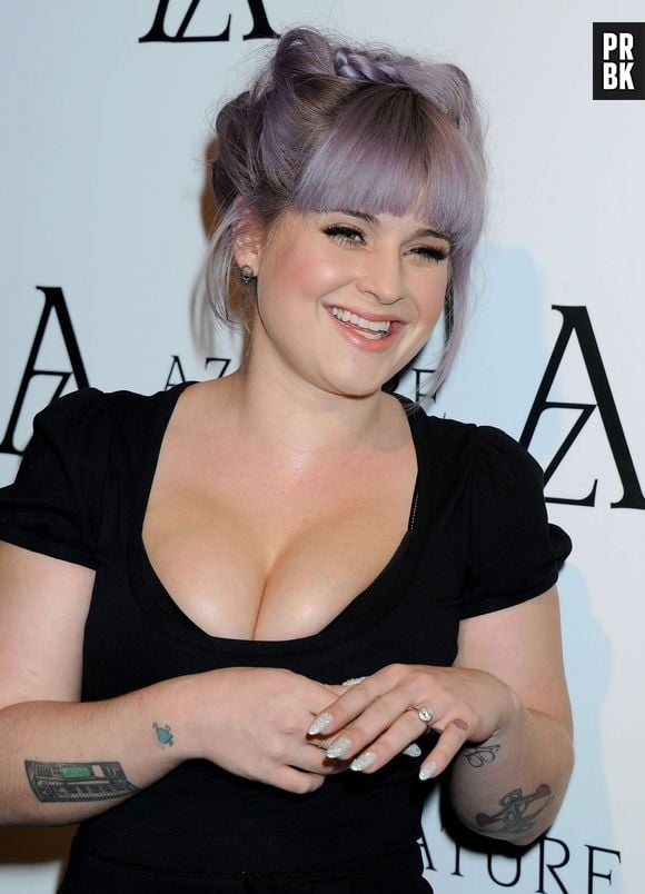 Kelly Osboure : manucure en diamants à 1 million de dollars à l'avant-première de The Black Diamond Affair, le 8 octobre 2013 à Los Angeles