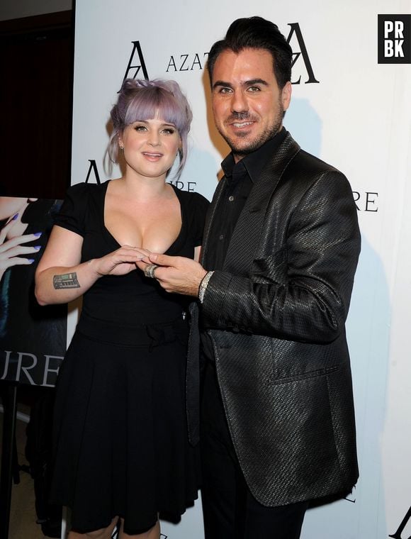 Kelly Osboure : manucure en diamants à 1 million de dollars à l'avant-première de The Black Diamond Affair, le 8 octobre 2013 à Los Angeles