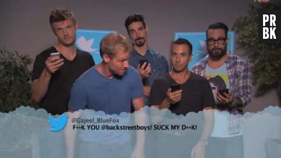 Les Backstreet Boys lisent un tweet méchant les concernant chez Jimmy Kimmel