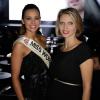 Marine Lorphelin et Sylvie Tellier à l'Invictus Award de Paco Rabanne à Paris, le 24 octobre 2013