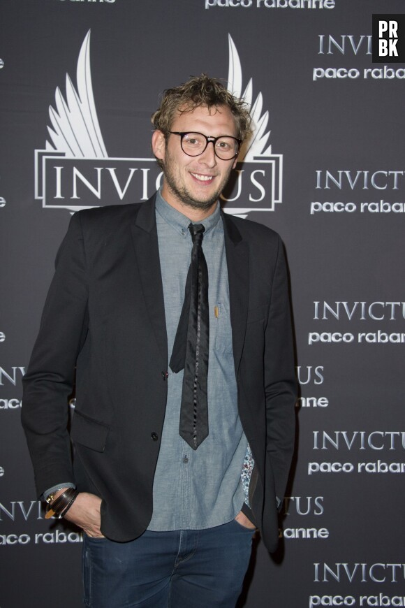 Amaury Leveaux à l'Invictus Award de Paco Rabanne à Paris, le 24 octobre 2013