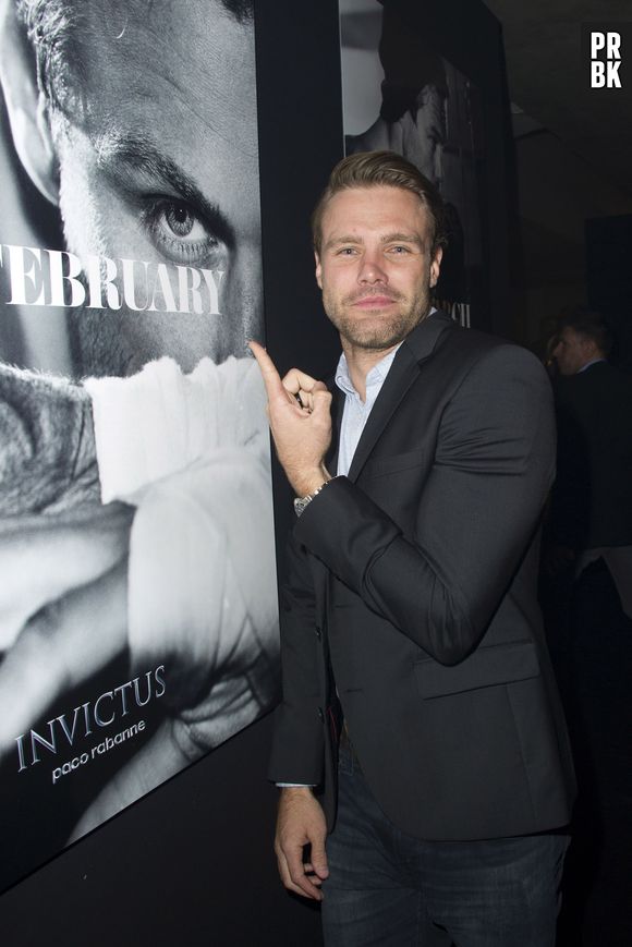 Nick Youngquest à l'Invictus Award de Paco Rabanne à Paris, le 24 octobre 2013