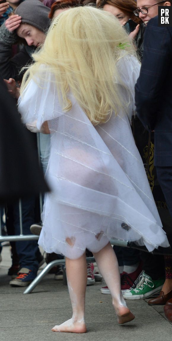 Lady Gaga à Londres le 25 octobre 2013