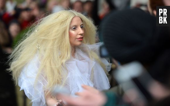 Lady Gaga à Londres le 25 octobre 2013