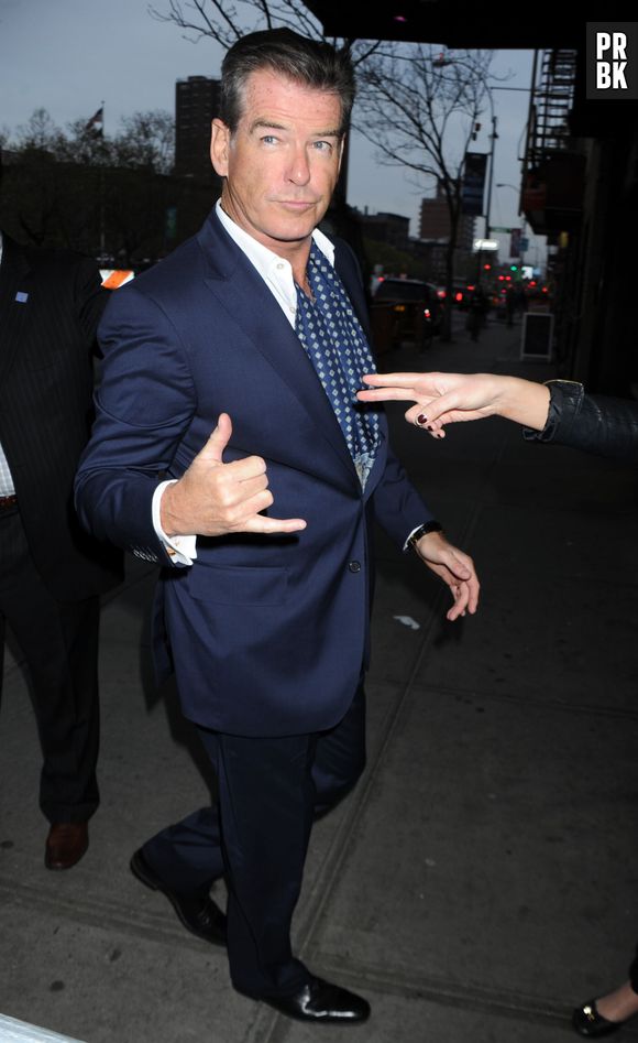 Alessandra Sublet fait une énorme bourde pendant sa rencontre avec Pierce Brosnan