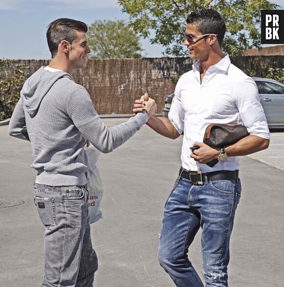 Gareth Bale et Cristiano Ronaldo : la photo peu naturelle