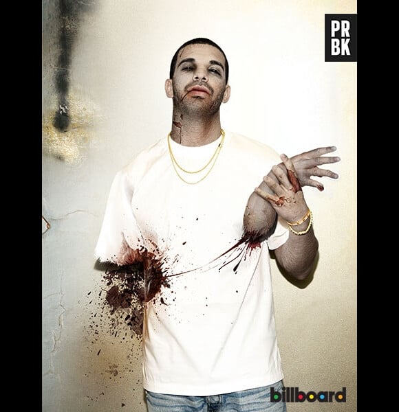 Drake en zombie pour Halloween