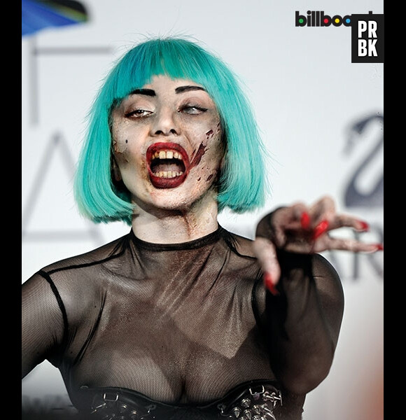 Demi Lovato en zombie pour Halloween