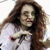 Lorde en zombie pour Halloween