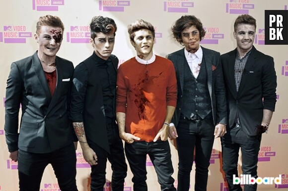 One Direction en zombies pour Halloween
